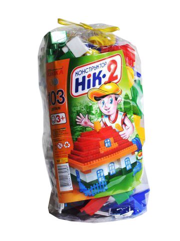 Конструктор дитячий "НІК-2", 103 дет