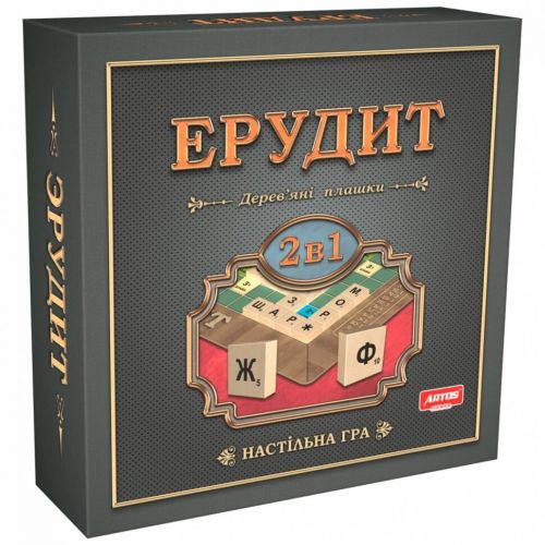 Настільна гра "Ерудит" укр