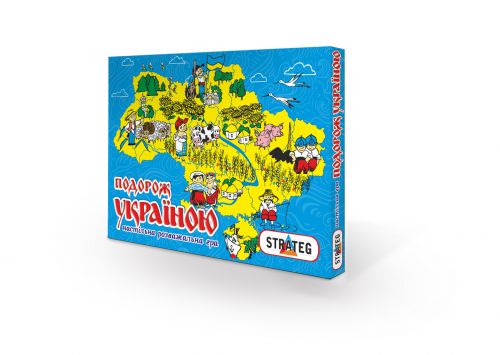 Настільна гра "Подорож по Україні"