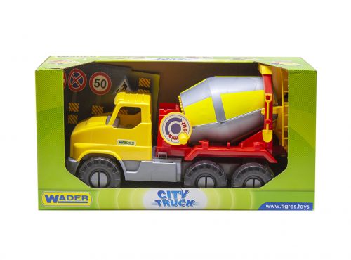 Вантажівка "City Truck" бетономішалка в коробці