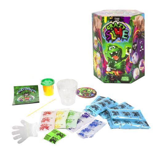 Набір для дослідів "Crazy Slime - Лизун своїми руками" (укр)