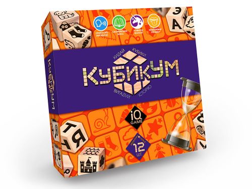 Настільна гра "КубікУм" (укр)