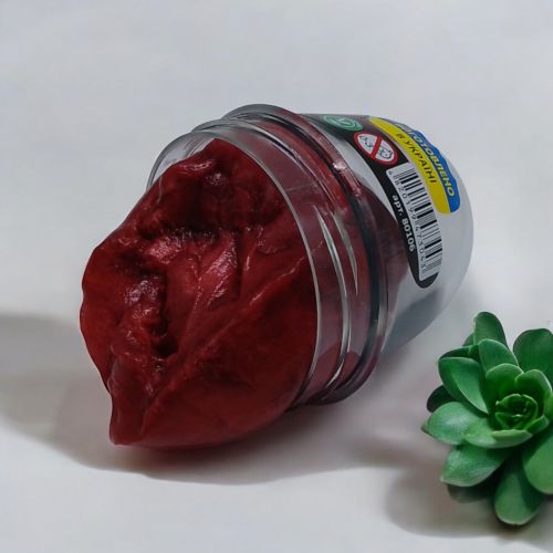 Лизун-антистрес "Hand gum" 120 г бордовий
