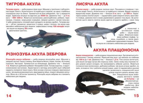 Книга "Велика книга. Акули" (укр)