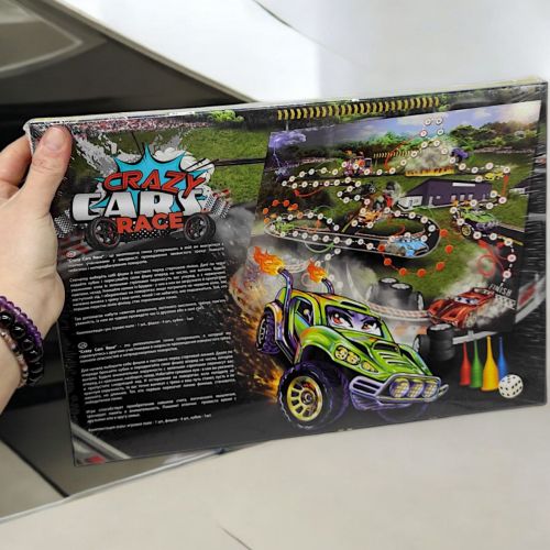 Настільна гра "Crazy Cars Race"
