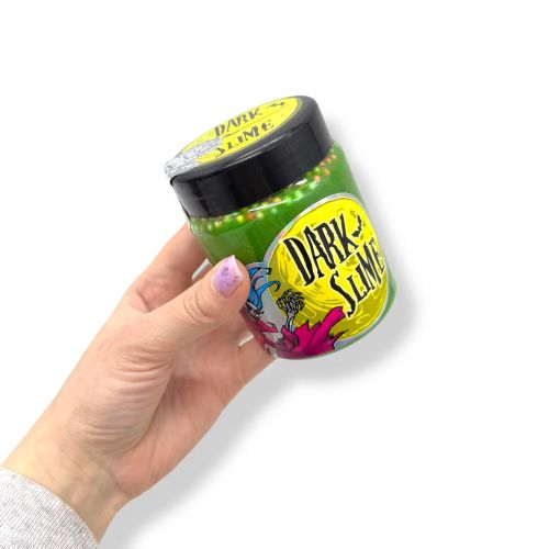 Слайм "Dark slime - з кульками" - 0,250 кг, в асортименті