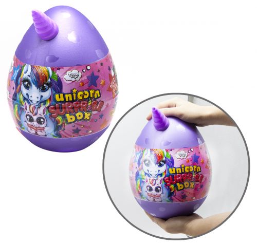 Іграшка-сюрприз "Unicorn Surprise Box", укр (фіолетовий)