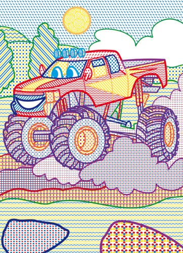 Книга "Великі водні розмальовки: Веселі перегони"