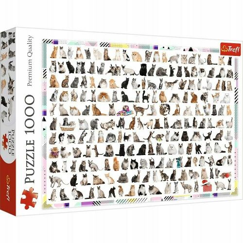 Пазли "208 котів", 1000 елементів