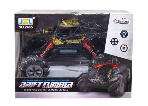 Уцінка. Машинка на радіоуправлінні "Drift Climber" на роликових колеса (червона) - немає працює електроніка, пошкоджена упаковка