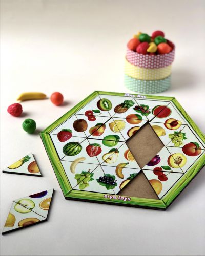 Пазл-головоломка "Фрукти"