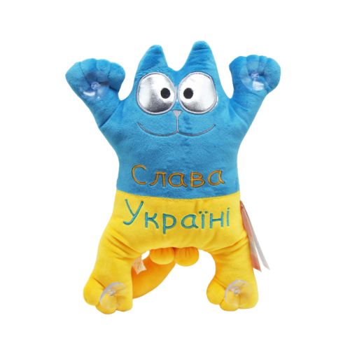 М'яка іграшка "Кіт Саймон" на присосках
