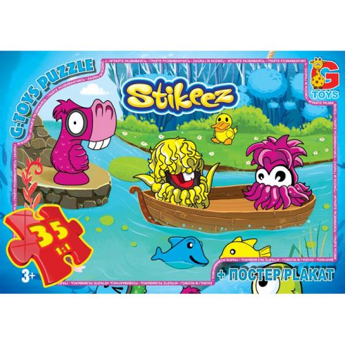 Пазли "Stikeez", 35 ел