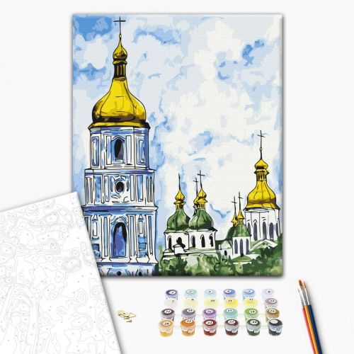 Картина за номерами "Софія Київська © Мазнєва Марина" ★★★