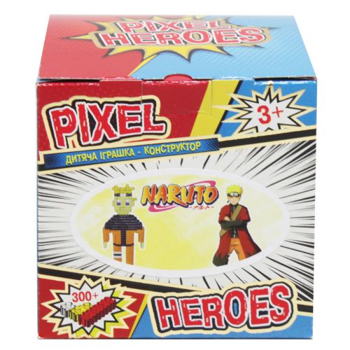 Конструктор "Pixel Heroes: Наруто", 424 дет.