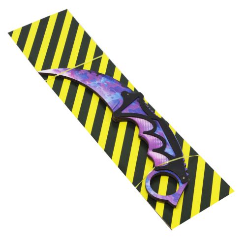 Сувенірний ніж "Керамбіт: Purple Camo"