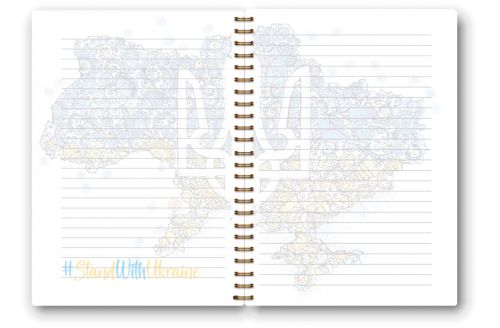 Блокнот на спіралі "Козаченьки", 160 арк.