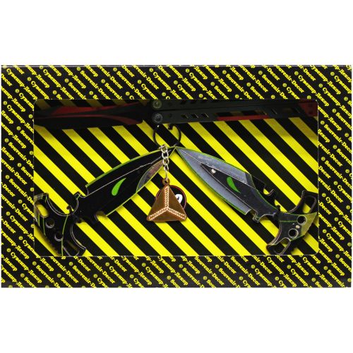 BOX Сувенірний SO-2 "МЕТЕЛИК BLACK WIDOW & HARMONY daggers"
