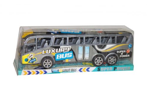 Уцінка. Інерційний автобус арт. M3330-6 - зламана слюда - Без колеса