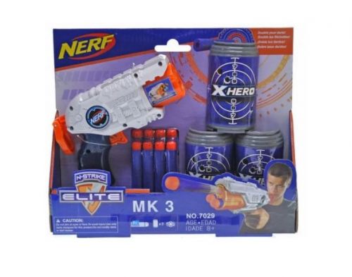 Уцінка. Бластер "NERF" з поролоновою кулями - не стріляє