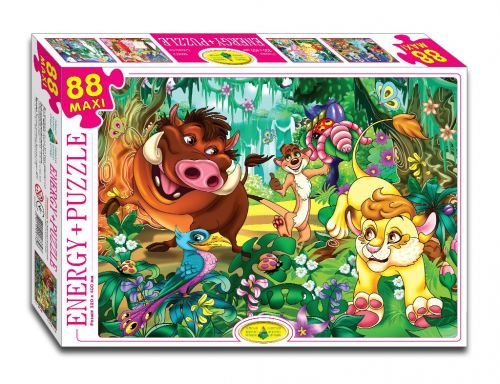 Уцінка. Пазли "Король Лев", 88 елементів - Не товарний вигляд