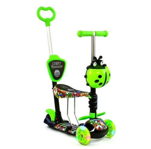 Уцiнка. Самокат 5 в 1 Best Scooter - немає ручки та керма