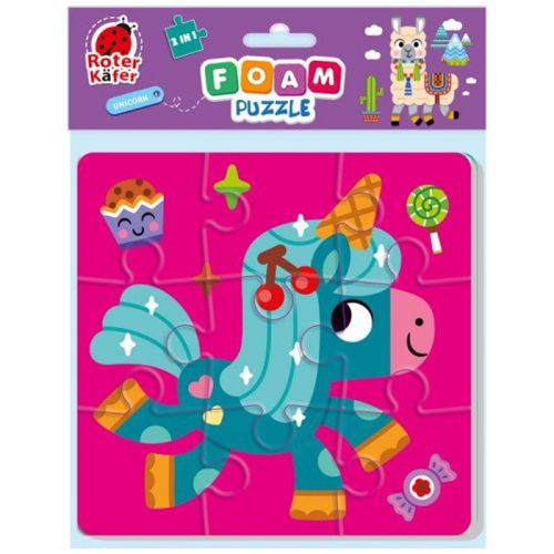 Мʼякі пазли 2в1 "Foam Puzzle: Єдинороги"