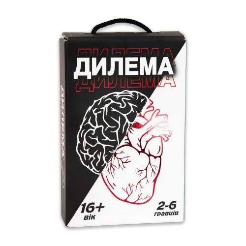 Настільна карткова гра "Дилема" (укр) 16+