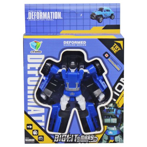 Трансформер "Deformation warrior", синій