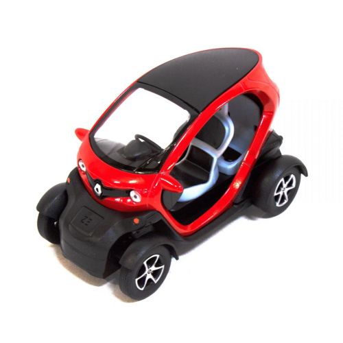 Уцінка. Машинка KINSFUN "Renault Twizy" (червона) - Немає резини на одному колесі