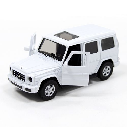 Металева машинка "Mercedes-Benz G350" (білий)