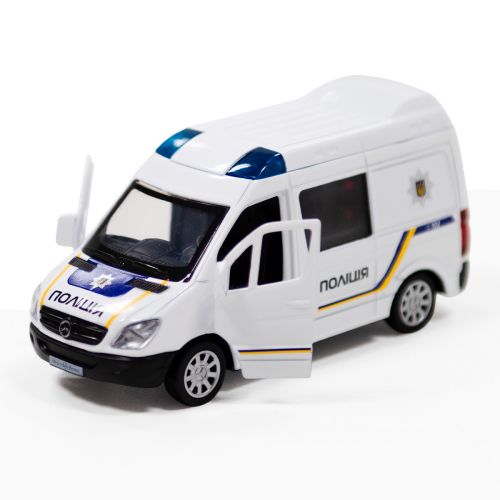 Машинка металева "Mercedes-Benz Sprinter Поліція"