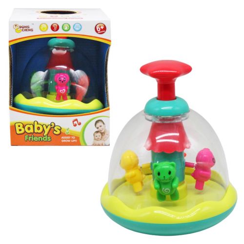 Уцінка. Дзиґа музична, пластикова "Babyʼs Friends" не працює звук