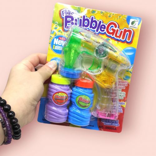 Пістолет з мильними бульбашками "Bubble Gun"