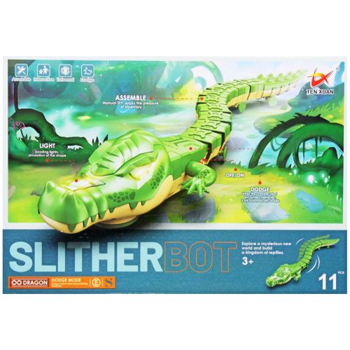 Уцінка. Інтерактивна машинка "SlitherBot: Крокодил" не працює