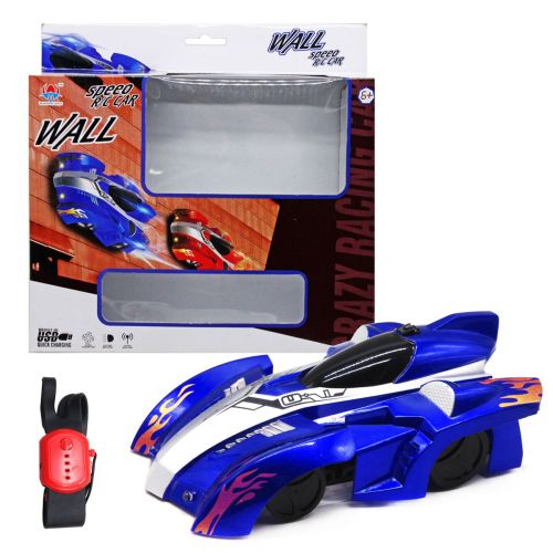 Уцінка. Машинка-стінолаз "Wall Speed R/C Car" (синя) не працює