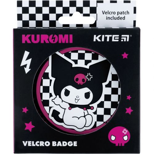 Бейдж на липучці "Sanrio. Куромі", 7,5 см