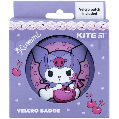 Бейдж на липучці "Sanrio. Куромі", 7,5 см