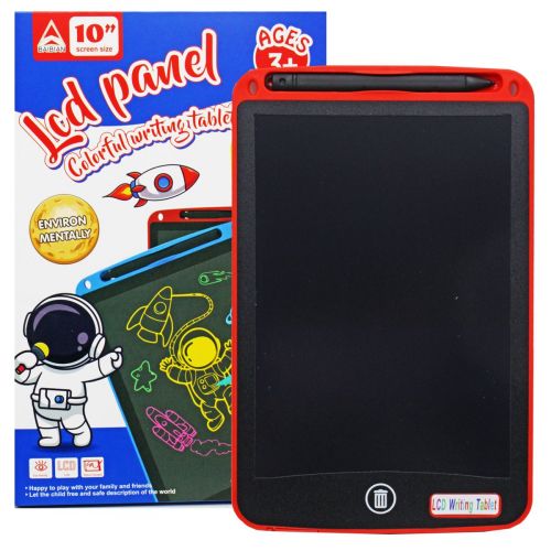 Уцінка. Планшет для малювання "LCD Panel" 10ʼʼ (червоний) - не стирається, пошкоджена упаковка