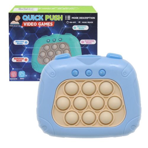 Уцінка. Електронна гра "Quick push", блакитний - Не працює