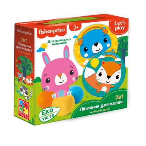 Набір для творчості з екотістом Fisher Price "Лісові друзі"