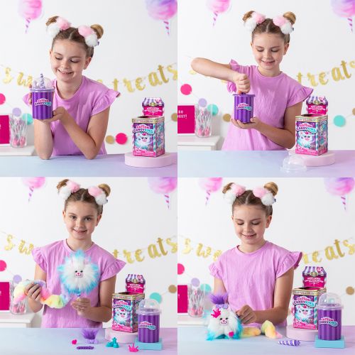 Мʼяка іграшка-сюрприз "Cotton Candykins: Пухнастий улюбленець", зелений