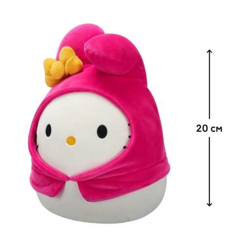 Мʼяка іграшка "Squishmallows: Хелоу Кітті в образі Май Мелоді" (20 см)