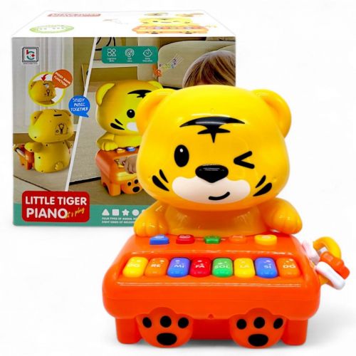 Уцінка. Інтерактивна іграшка "Little Tiger Piano" (23 см) - Пошкоджена упаковка