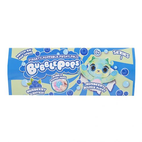 М’яка іграшка з ароматом "Bubble Pops. Чорничне цуценя" (34 см)