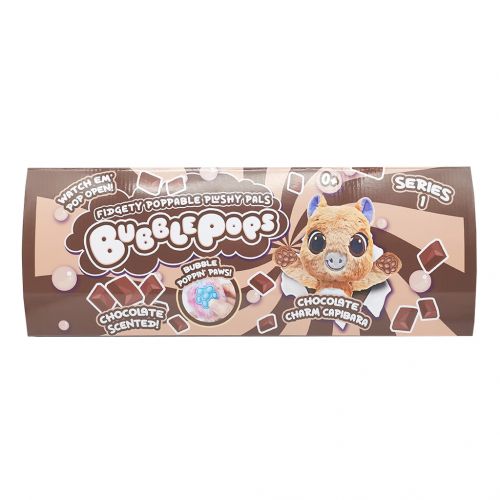 М’яка іграшка з ароматом "Bubble Pops. Шоколадна капібара" (34 см)