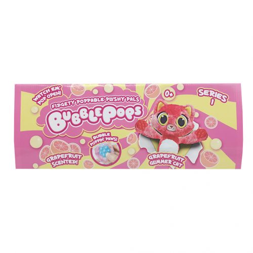 М’яка іграшка з ароматом "Bubble Pops. Грейпфрутова кішка" (34 см)