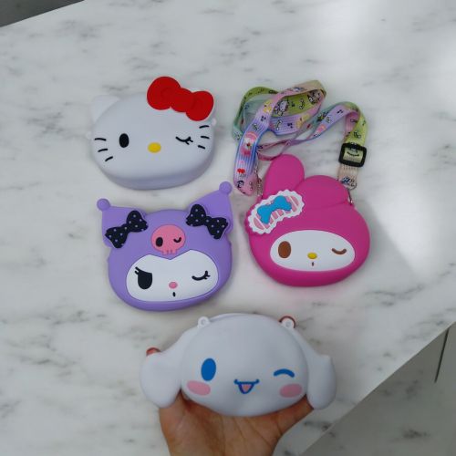 Сумочка аніме "Sanrio. Cinnamoroll (Синнаморолл)", біла