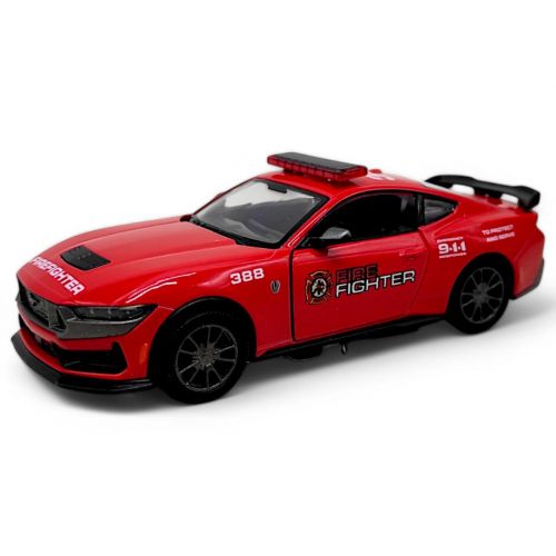 Машинка металева "Ford Mustang Dark-Horse (Firefighter)"