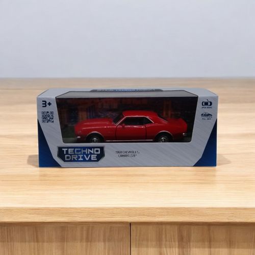 Машина металева - CHEVROLET CAMARO Z28 1968 (червоний)